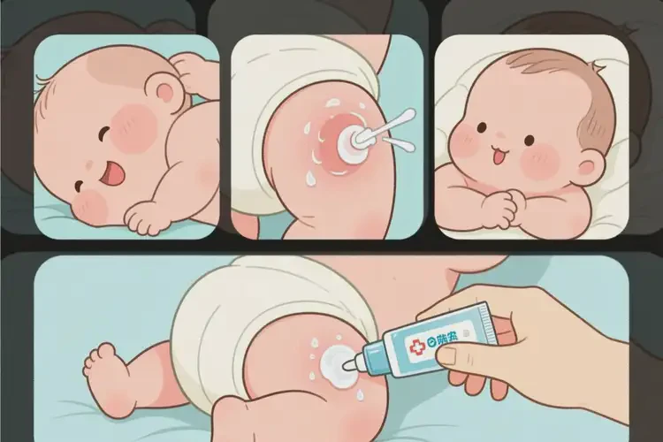 新生兒屁股經(jīng)常起濕疹能靠自己自愈嗎(圖1)