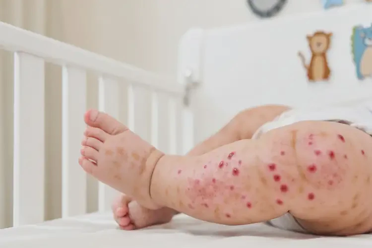 嬰兒大腿容易起濕疹不管它會(huì)自己自愈嗎(圖4)