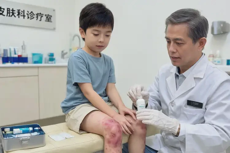 兒童小腿上出濕疹不管它會自己痊愈嗎(圖2)