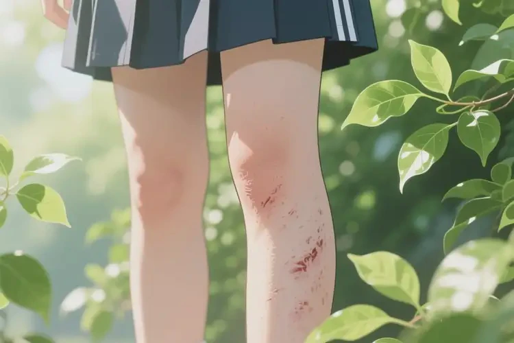 中學(xué)生小腿上出濕疹能徹底自愈嗎(圖3)