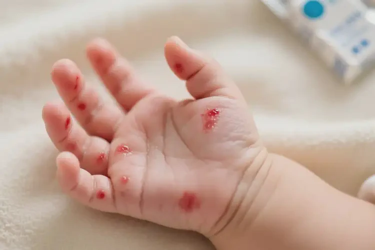 宝宝手上出湿疹不管它会自己自愈吗(图4)