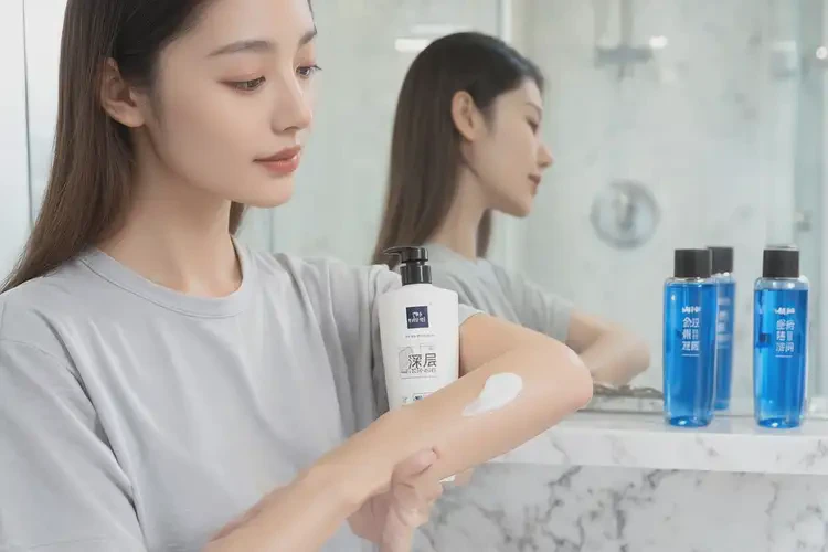 女人脖子長濕疹不管它會(huì)自己好嗎(圖2)