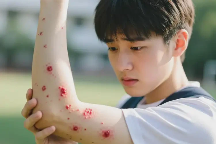 大學(xué)生手臂經(jīng)常長(zhǎng)濕疹不管它會(huì)自己好嗎(圖4)