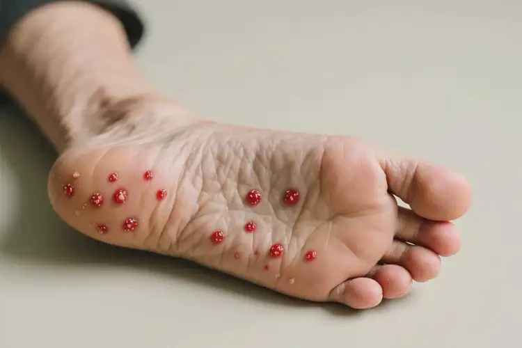 老年人脚上容易长湿疹不管它会自己痊愈吗(图2)