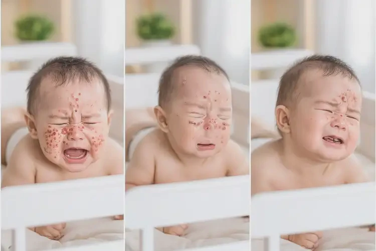 寶寶面部容易長(zhǎng)濕疹可不可以徹底自愈(圖2)