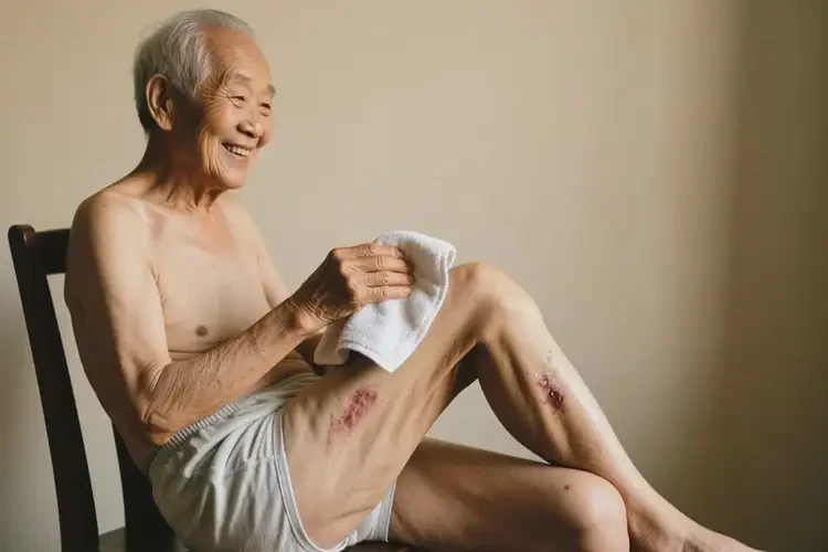 高齡老人屁股上容易起濕疹能徹底自愈嗎(圖2)