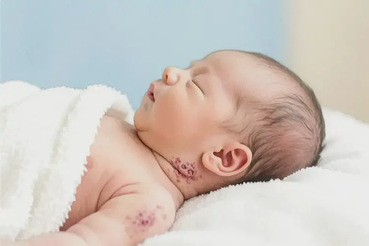 新生兒脖子上有濕疹能徹底自愈嗎(圖3)