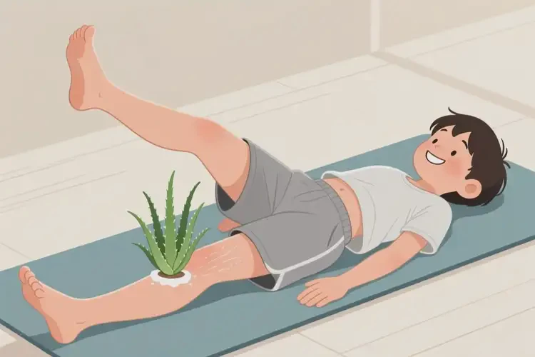 青少年大腿容易長(zhǎng)濕疹能夠徹底治愈嗎(圖2)