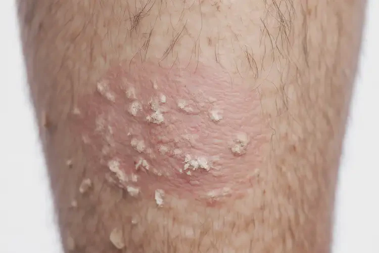 男生大腿上容易起濕疹不管它會自己好嗎(圖4)