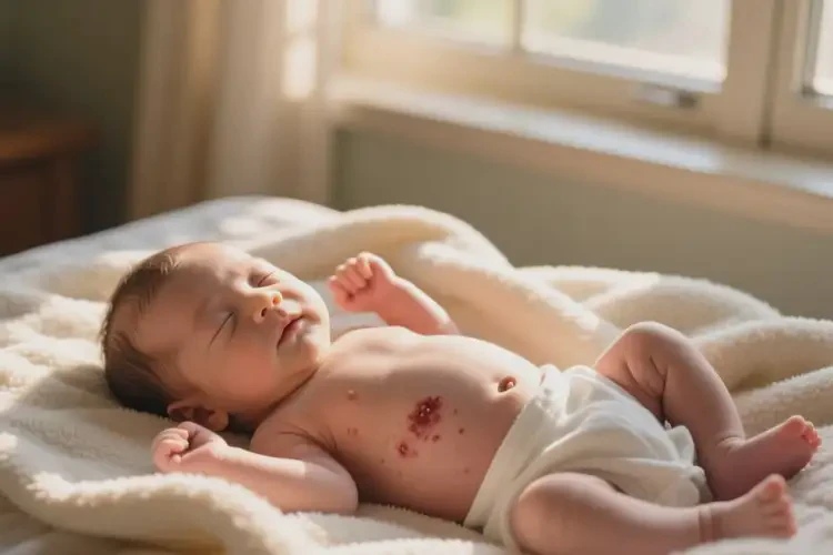 新生兒肚子經(jīng)常長(zhǎng)濕疹不管它會(huì)自己好嗎(圖2)