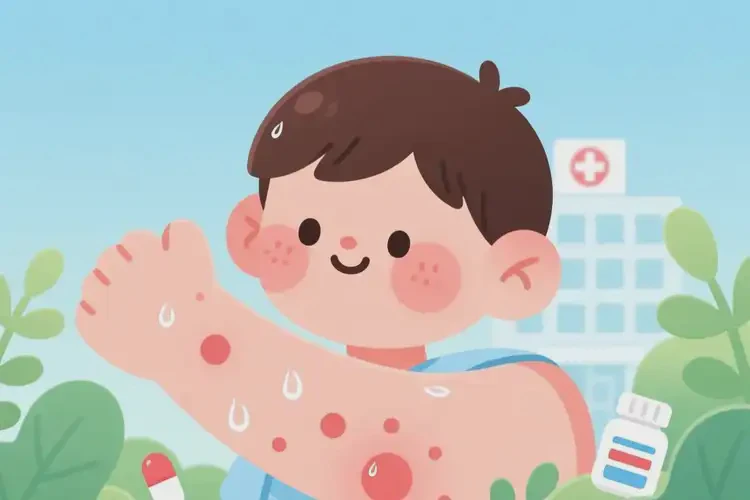 少兒手臂長濕疹能徹底自愈嗎(圖4)