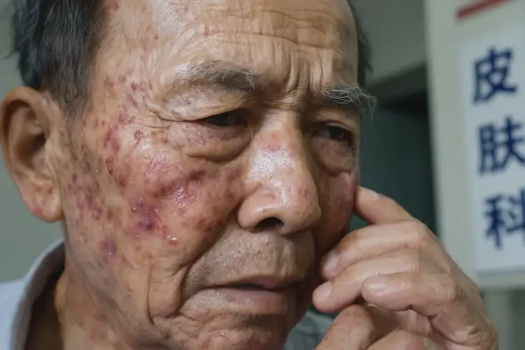 老年人面部偶爾長濕疹能不能徹底自愈(圖4)