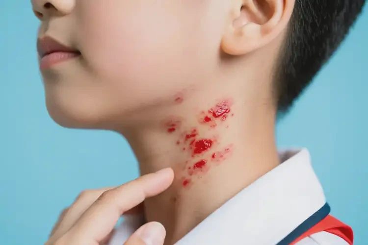 小學(xué)生脖子出濕疹不管它會自己自愈嗎(圖4)