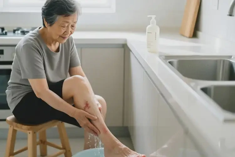 老年人四肢容易起濕疹能夠徹底治愈嗎(圖2)