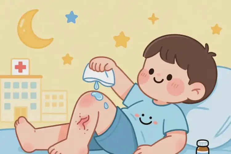 儿童小腿经常长湿疹能彻底自愈吗(图1)