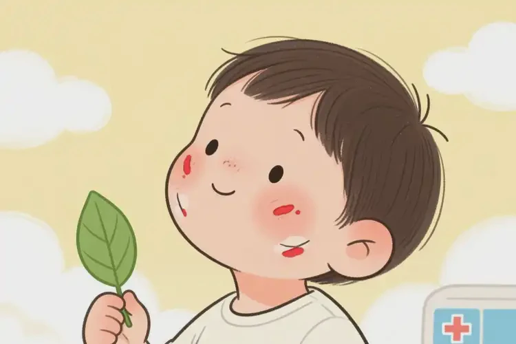 孩子臉上容易起濕疹能徹底自愈嗎(圖3)