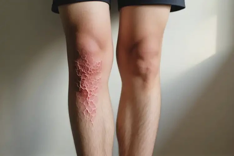 青年人小腿上有濕疹可以徹底自愈嗎(圖2)