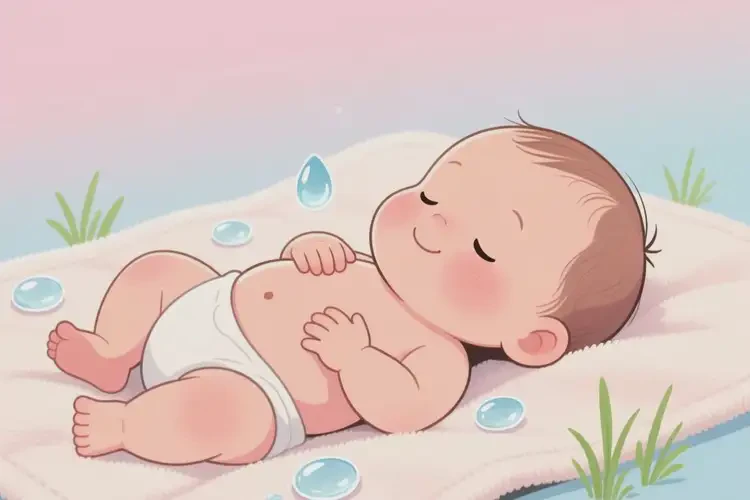 寶寶肚子容易長濕疹能夠徹底治愈嗎(圖1)