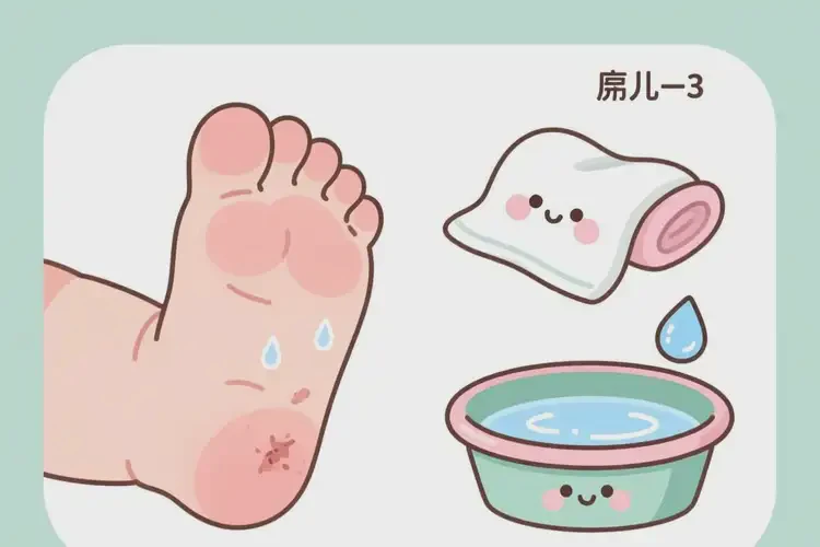 少兒腳上經(jīng)常起濕疹可不可以徹底自愈(圖1)