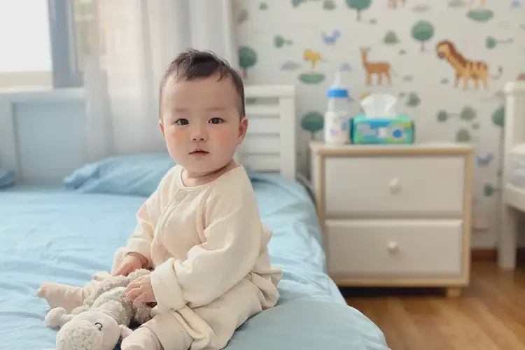 寶寶小腿上容易起濕疹不管它會(huì)自己自愈嗎(圖1)