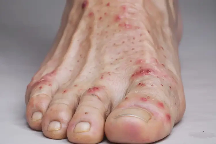 老年人脚上出现湿疹不管它会自己好吗(图4)