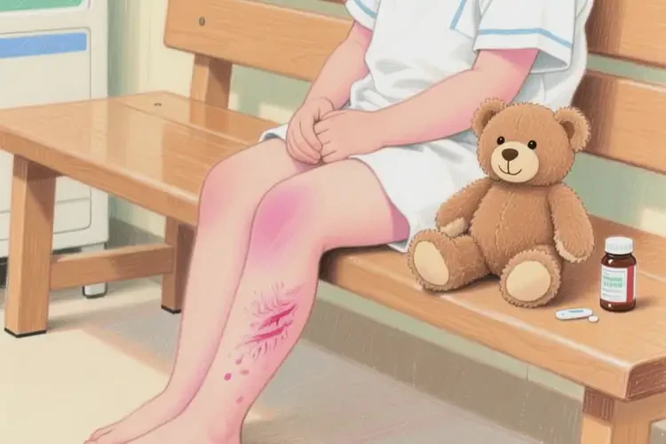 幼兒小腿出濕疹可以徹底自愈嗎(圖1)