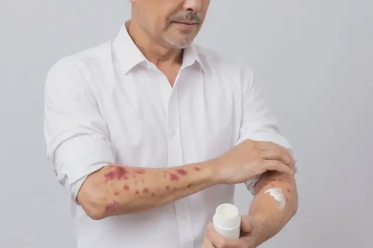 男人手臂起濕疹不管它會自己痊愈嗎(圖3)