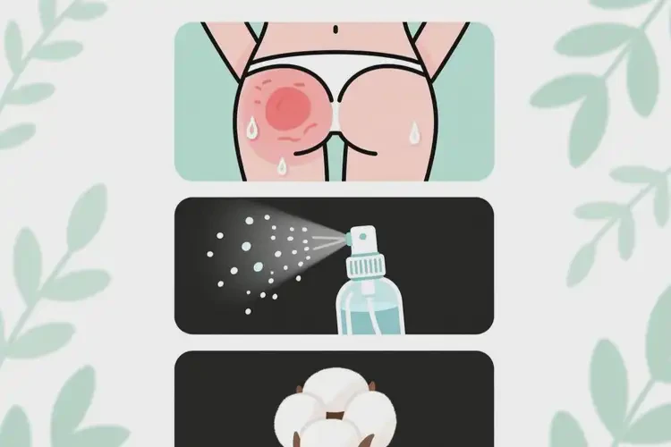 女人屁股出濕疹可不可以徹底自愈(圖1)