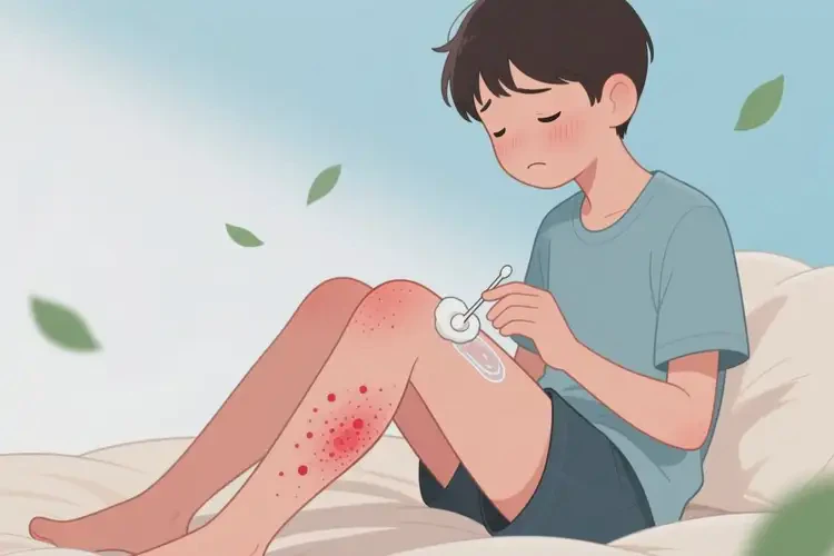 青少年大腿容易長(zhǎng)濕疹能夠徹底治愈嗎(圖4)