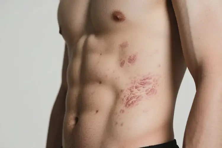 男人肚子出濕疹能不能徹底自愈(圖2)