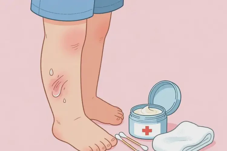 儿童小腿经常长湿疹能彻底自愈吗(图3)