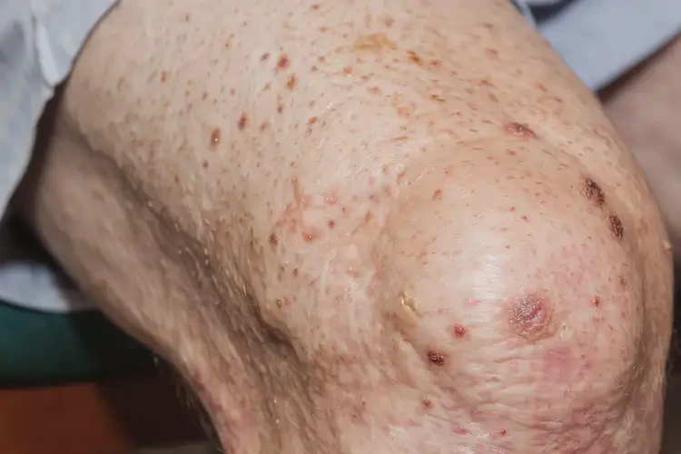 老年人大腿上容易长湿疹能够彻底治愈吗(图4)