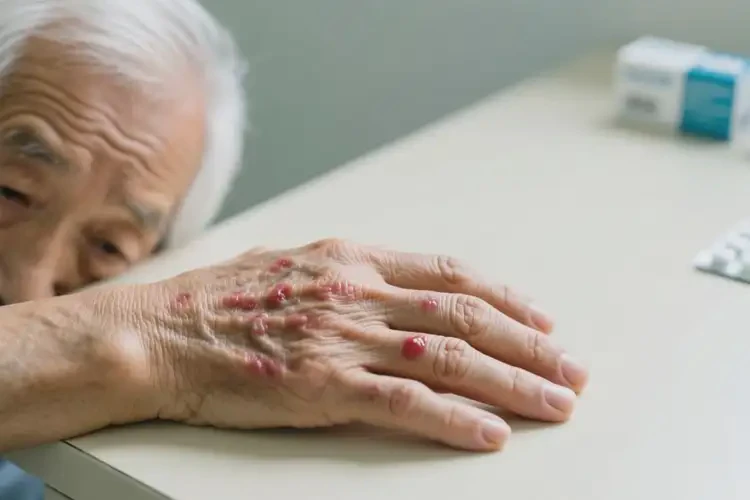 老人手上出濕疹可不可以徹底自愈(圖4)