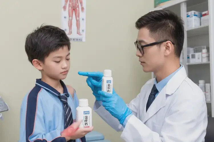 小學(xué)生脖子容易長濕疹能夠徹底治愈嗎(圖4)