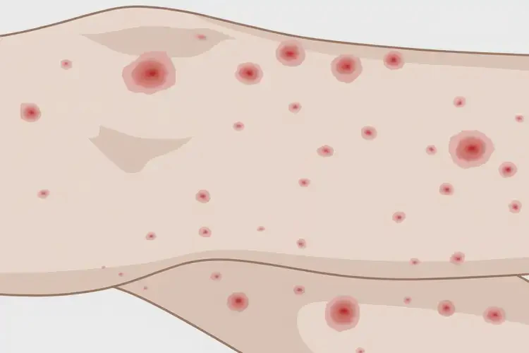 女人大腿容易长湿疹能够彻底治愈吗(图4)