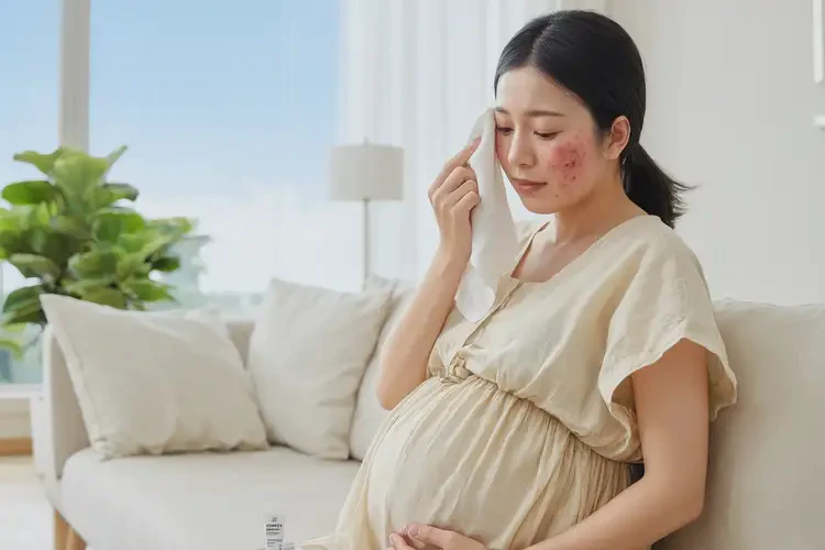 孕妇面部有湿疹不管它会自己痊愈吗(图1)