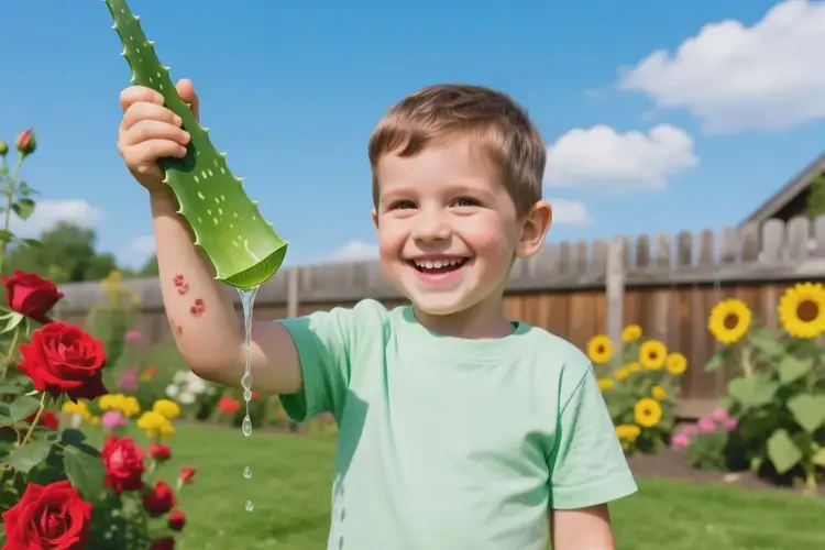 兒童手臂出濕疹能夠徹底治愈嗎(圖1)