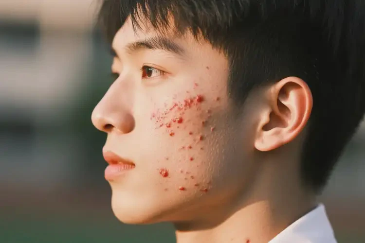 大學(xué)生面部長(zhǎng)濕疹能徹底自愈嗎(圖2)