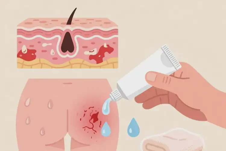 女人屁股出濕疹可不可以徹底自愈(圖3)