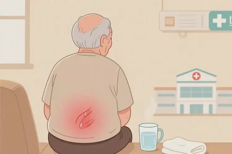 老人屁股上經常長濕疹能靠自己自愈嗎(圖3)