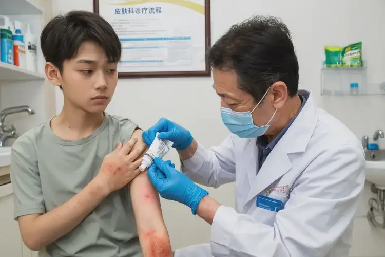 青少年身上有湿疹不管它会自己痊愈吗(图3)