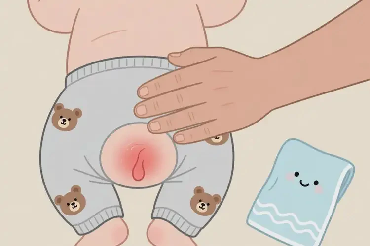 嬰幼兒肛周起濕疹能徹底自愈嗎(圖1)