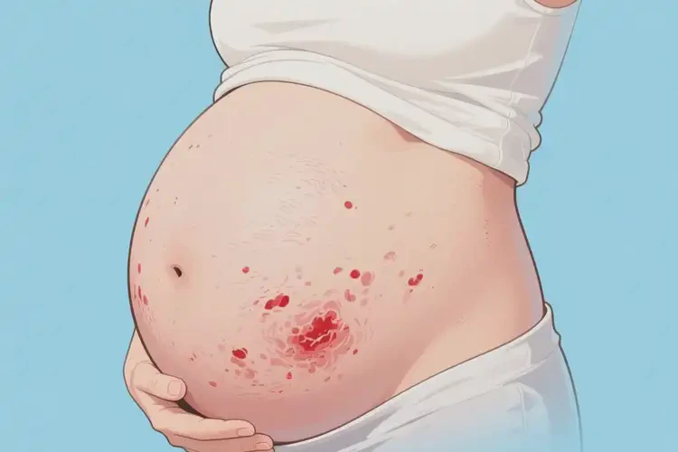 產(chǎn)婦肚子起濕疹能夠徹底治愈嗎(圖4)