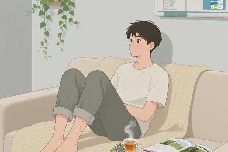 青年人大腿偶爾長濕疹不管它會自己好嗎(圖1)