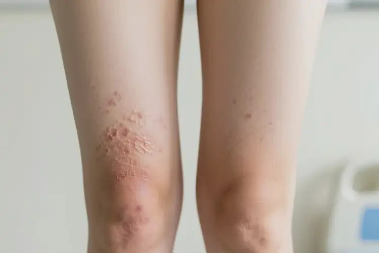 女性大腿出濕疹可以徹底自愈嗎(圖2)