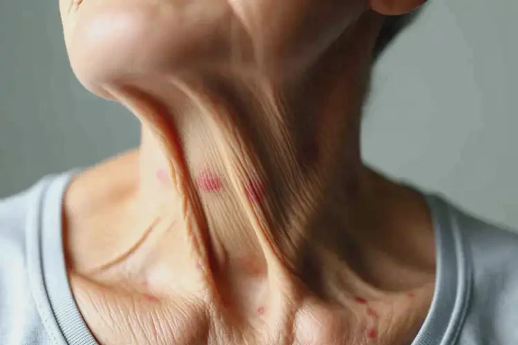 老人脖子上有湿疹可以彻底自愈吗(图1)