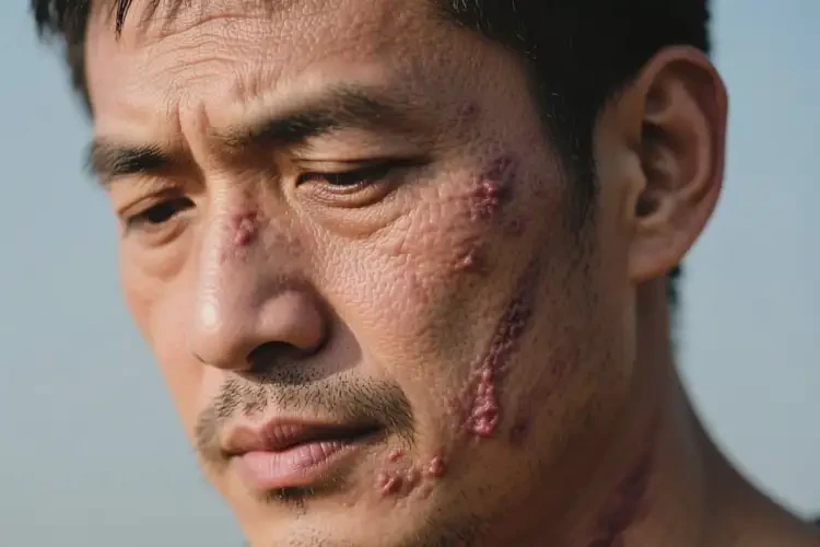 男性臉上經(jīng)常長(zhǎng)濕疹不管它會(huì)自己好嗎(圖2)