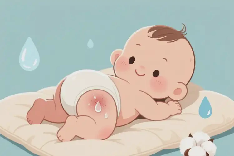 嬰幼兒屁股起濕疹可不可以徹底自愈(圖4)