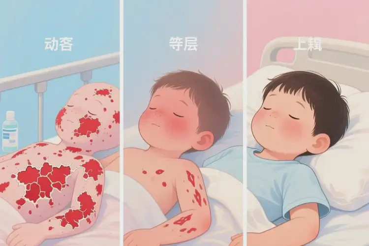 少兒全身偶爾長濕疹可以徹底自愈嗎(圖1)