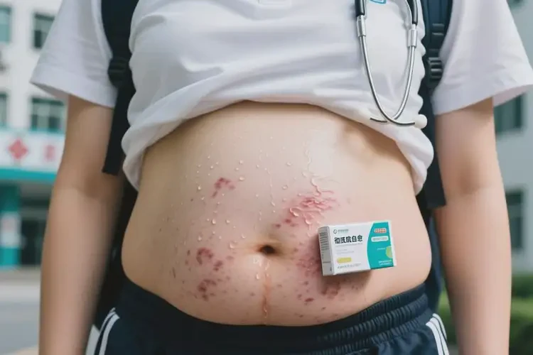 大學(xué)生肚子長濕疹可不可以徹底自愈(圖3)